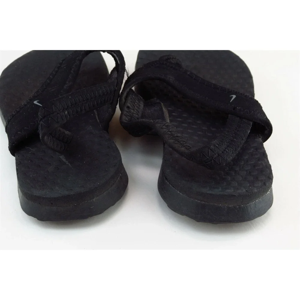Nike Toddler Boys 7 Medium Black Sport‎ Synthetic 318270001